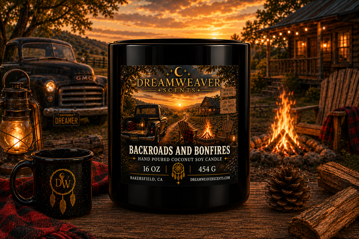 Backroads & Bonfires Candle / 16oz