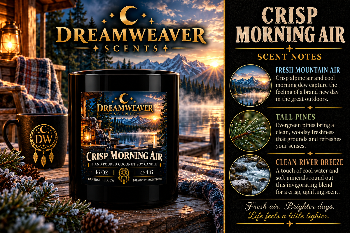 Crisp Morning Air Candle / 16oz