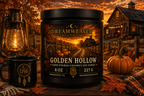 Golden Hollow Candle | 8oz