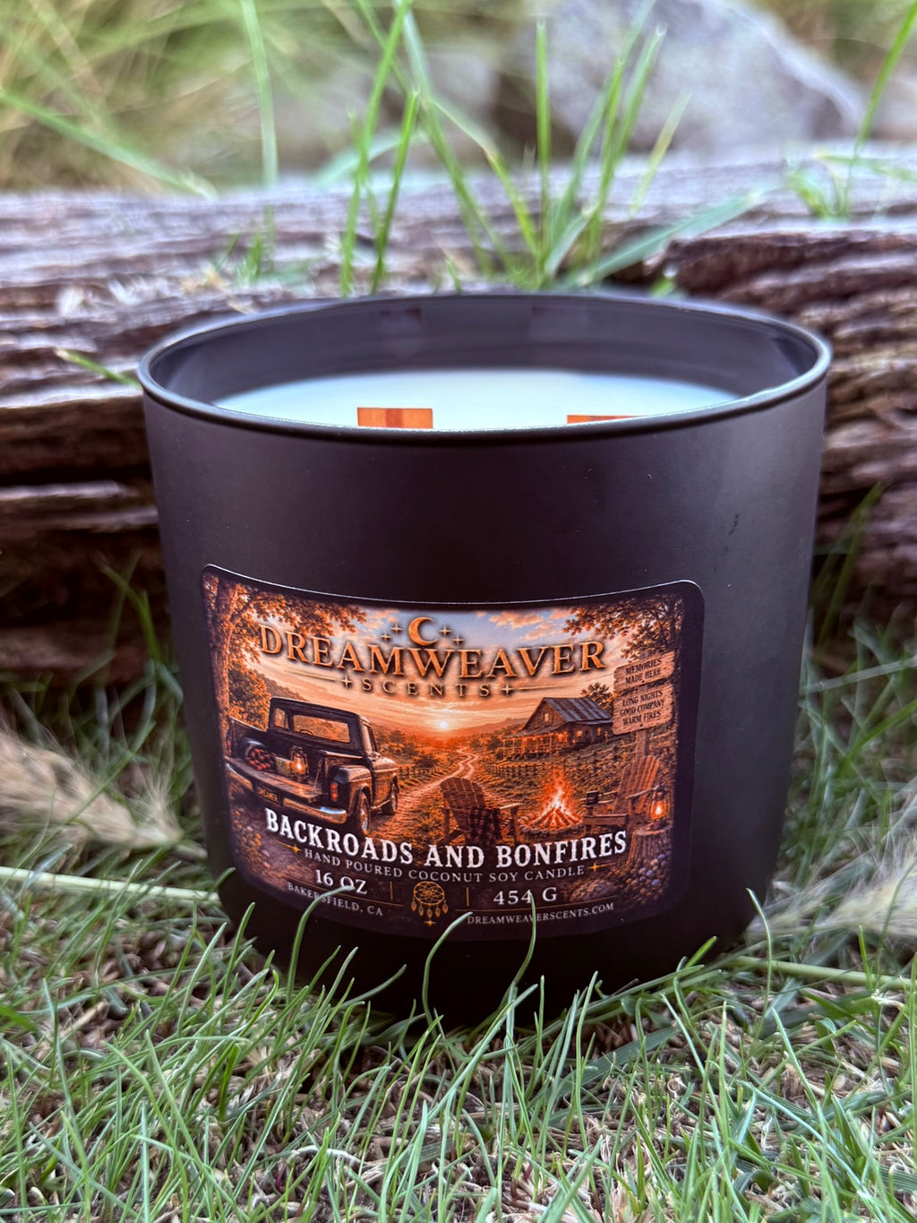 Backroads & Bonfires Candle / 16oz