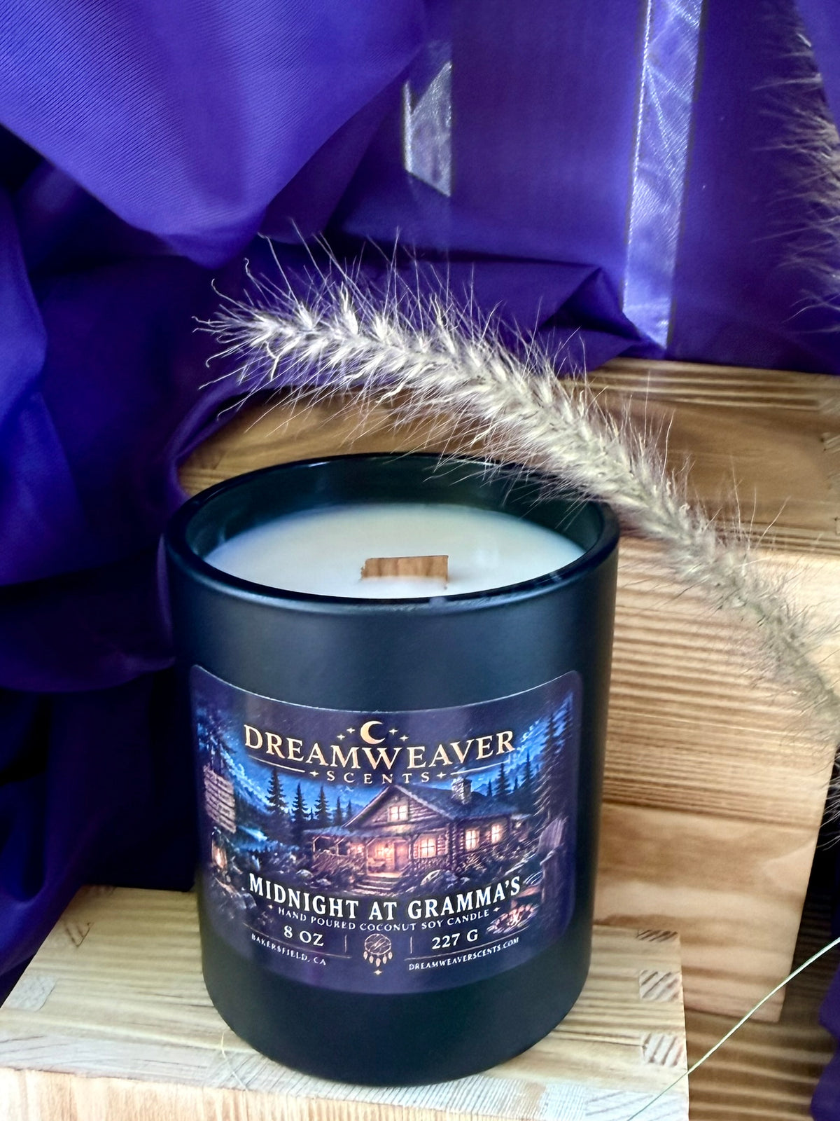 Midnight at Gramma's Candle / 8oz