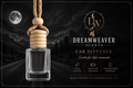 DreamWeaver Hanging Glass Car Diffuser
