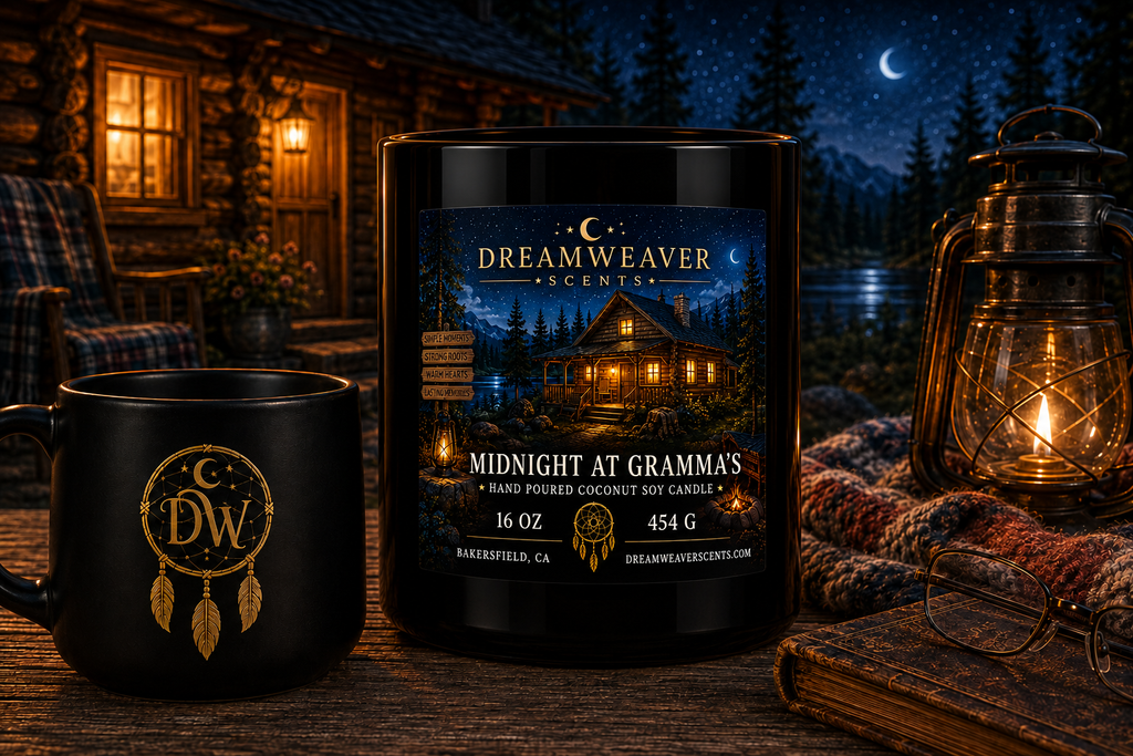 Midnight at Gramma's Candle / 16oz