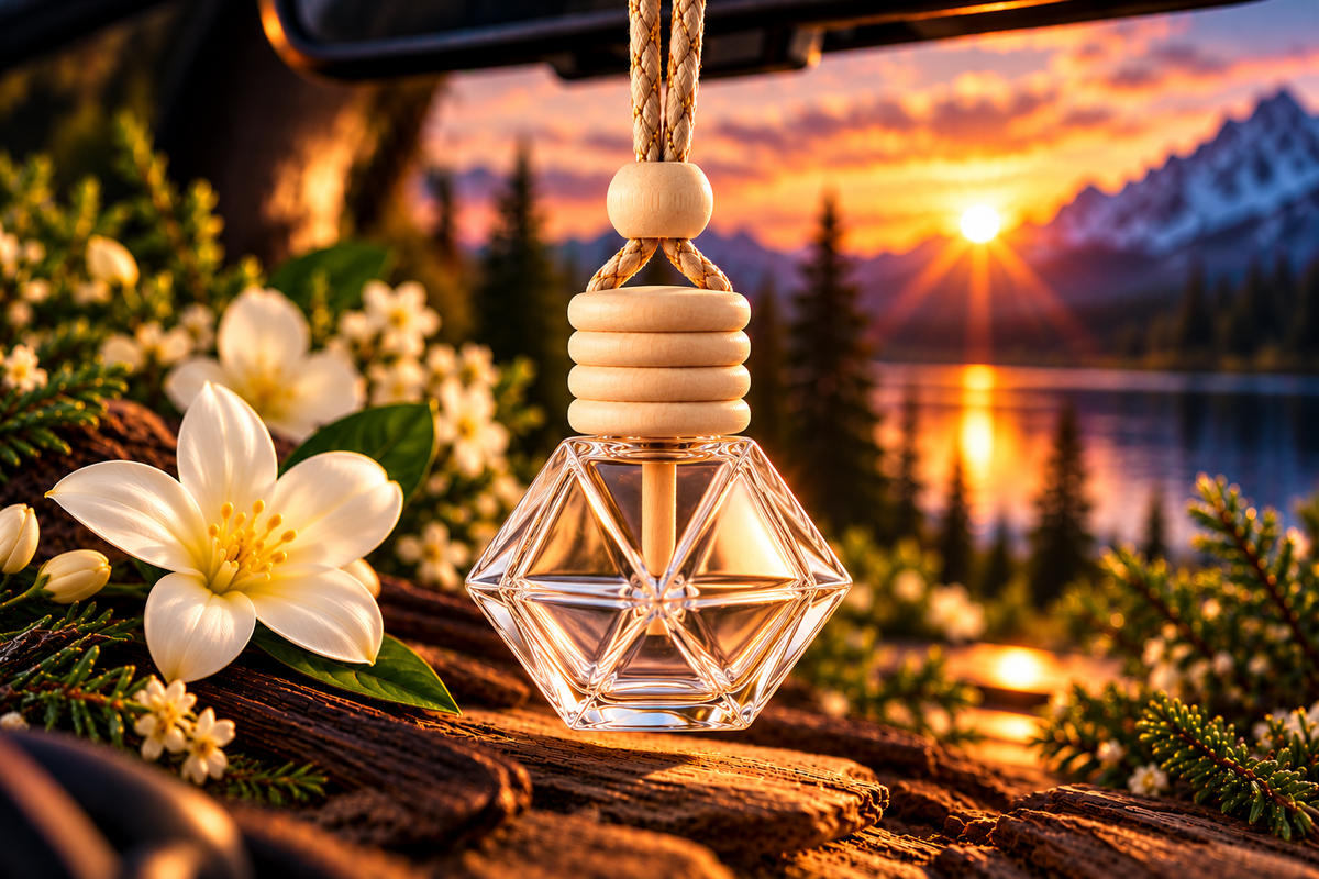 DreamWeaver Hanging Glass Car Diffuser