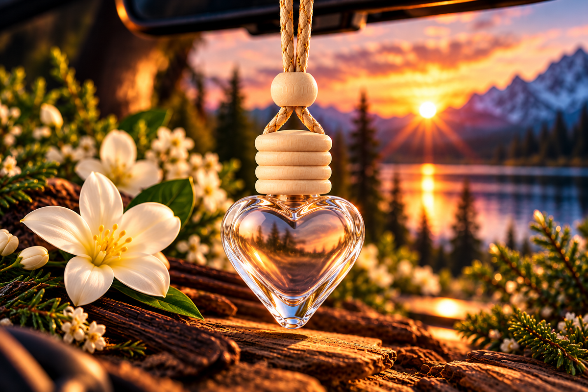 DreamWeaver Hanging Glass Car Diffuser
