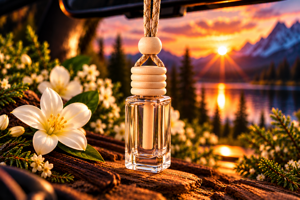 DreamWeaver Hanging Glass Car Diffuser