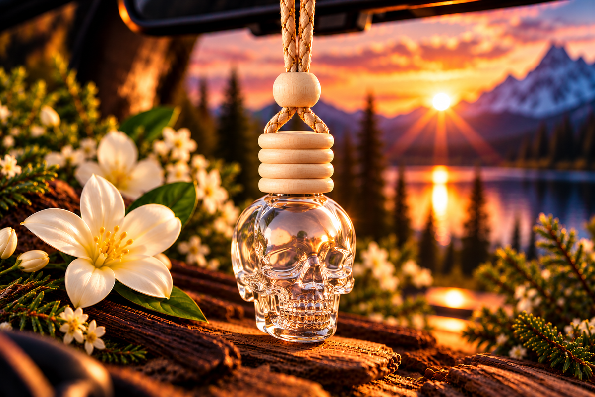 DreamWeaver Hanging Glass Car Diffuser