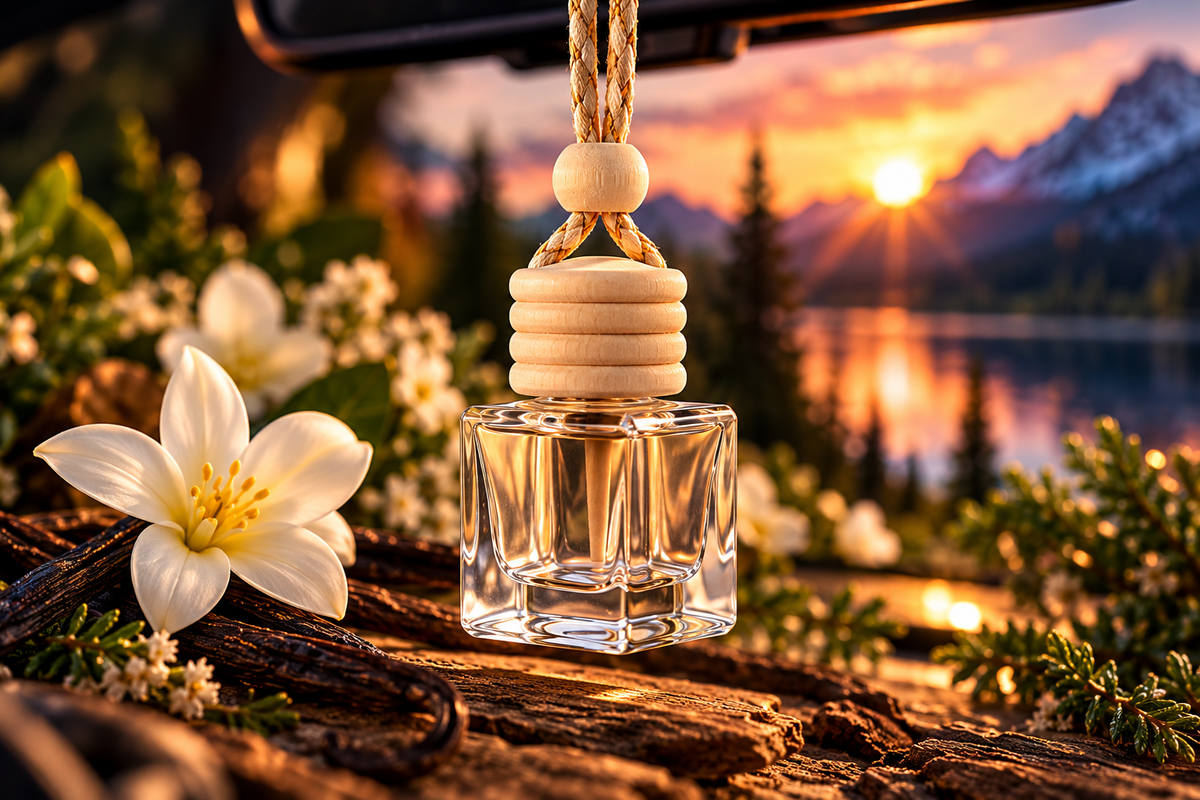 DreamWeaver Hanging Glass Car Diffuser